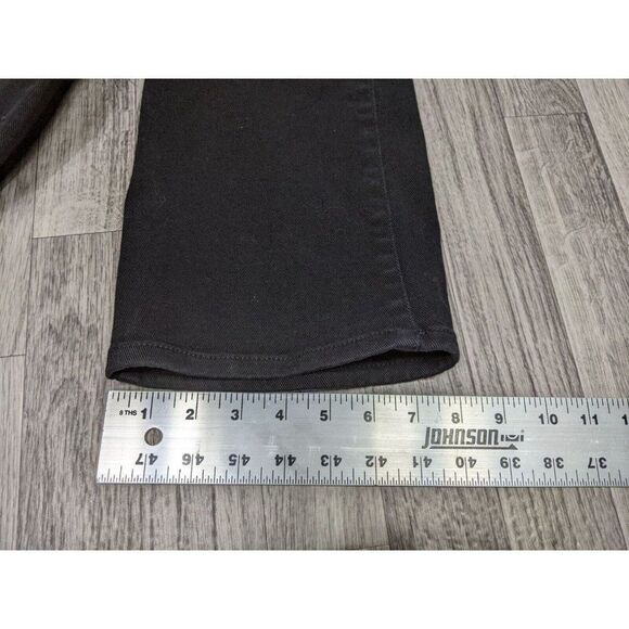 A.N.A. A New Approach Womens Size 12 Pockets Straight Leg Black Denim Jeans - Picture 11 of 11